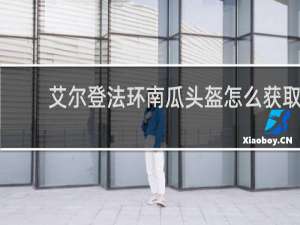 艾尔登法环南瓜头盔怎么获取
