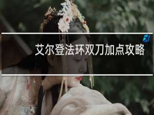 艾尔登法环双刀加点攻略