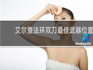 艾尔登法环双刀最佳武器位置