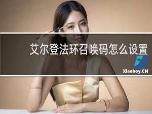 艾尔登法环召唤码怎么设置