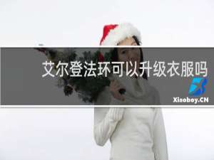 艾尔登法环可以升级衣服吗