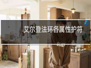 艾尔登法环各属性护符