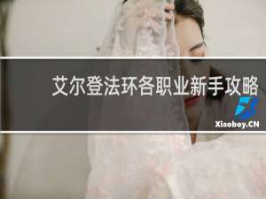 艾尔登法环各职业新手攻略