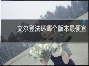 艾尔登法环哪个版本最便宜