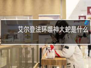 艾尔登法环噬神大蛇是什么