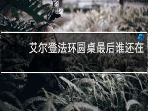 艾尔登法环圆桌最后谁还在