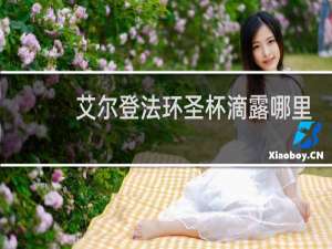 艾尔登法环圣杯滴露哪里