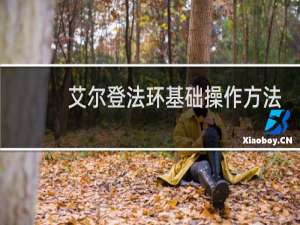 艾尔登法环基础操作方法
