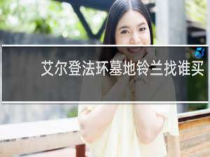 艾尔登法环墓地铃兰找谁买