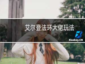 艾尔登法环大佬玩法