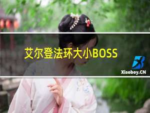 艾尔登法环大小BOSS