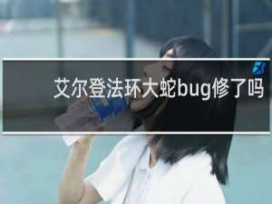 艾尔登法环大蛇bug修了吗