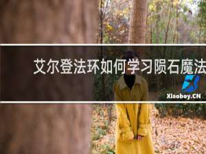 艾尔登法环如何学习陨石魔法