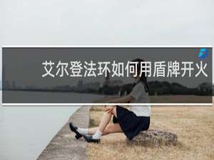 艾尔登法环如何用盾牌开火