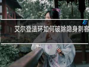 艾尔登法环如何破除隐身刺客