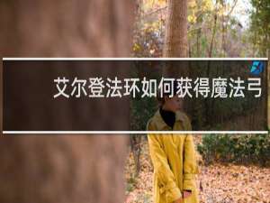 艾尔登法环如何获得魔法弓