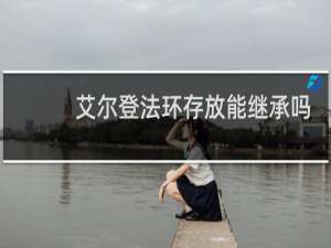 艾尔登法环存放能继承吗