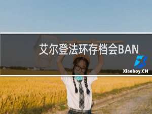 艾尔登法环存档会BAN