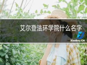 艾尔登法环学院什么名字