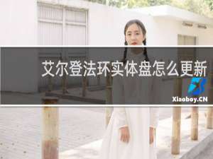 艾尔登法环实体盘怎么更新