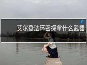 艾尔登法环密探拿什么武器