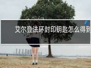 艾尔登法环封印钥匙怎么得到