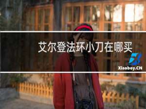 艾尔登法环小刀在哪买