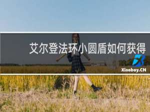 艾尔登法环小圆盾如何获得