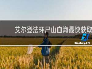 艾尔登法环尸山血海最快获取