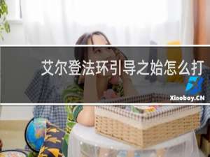 艾尔登法环引导之始怎么打