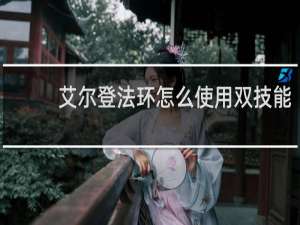 艾尔登法环怎么使用双技能