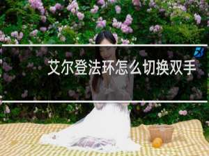 艾尔登法环怎么切换双手