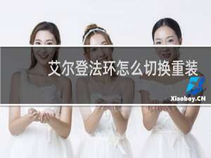 艾尔登法环怎么切换重装