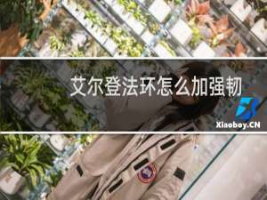 艾尔登法环怎么加强韧