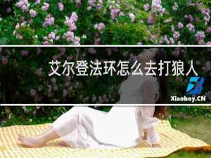 艾尔登法环怎么去打狼人