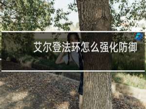 艾尔登法环怎么强化防御