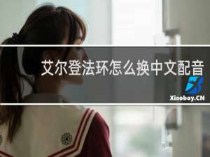 艾尔登法环怎么换中文配音