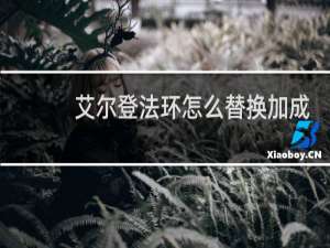 艾尔登法环怎么替换加成