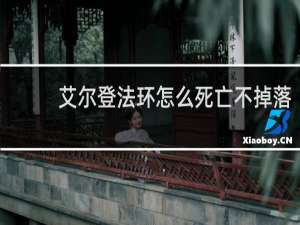 艾尔登法环怎么死亡不掉落
