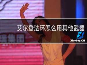 艾尔登法环怎么用其他武器