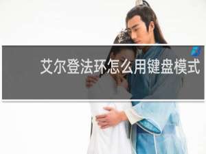 艾尔登法环怎么用键盘模式