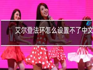 艾尔登法环怎么设置不了中文