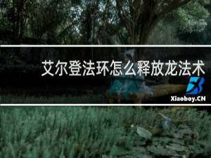 艾尔登法环怎么释放龙法术