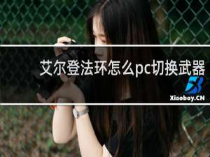 艾尔登法环怎么pc切换武器