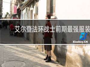 艾尔登法环战士前期最强服装