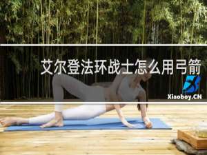 艾尔登法环战士怎么用弓箭