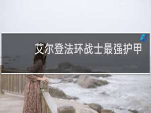 艾尔登法环战士最强护甲