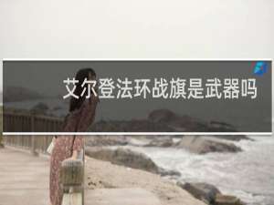 艾尔登法环战旗是武器吗