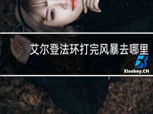艾尔登法环打完风暴去哪里