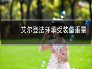 艾尔登法环承受装备重量